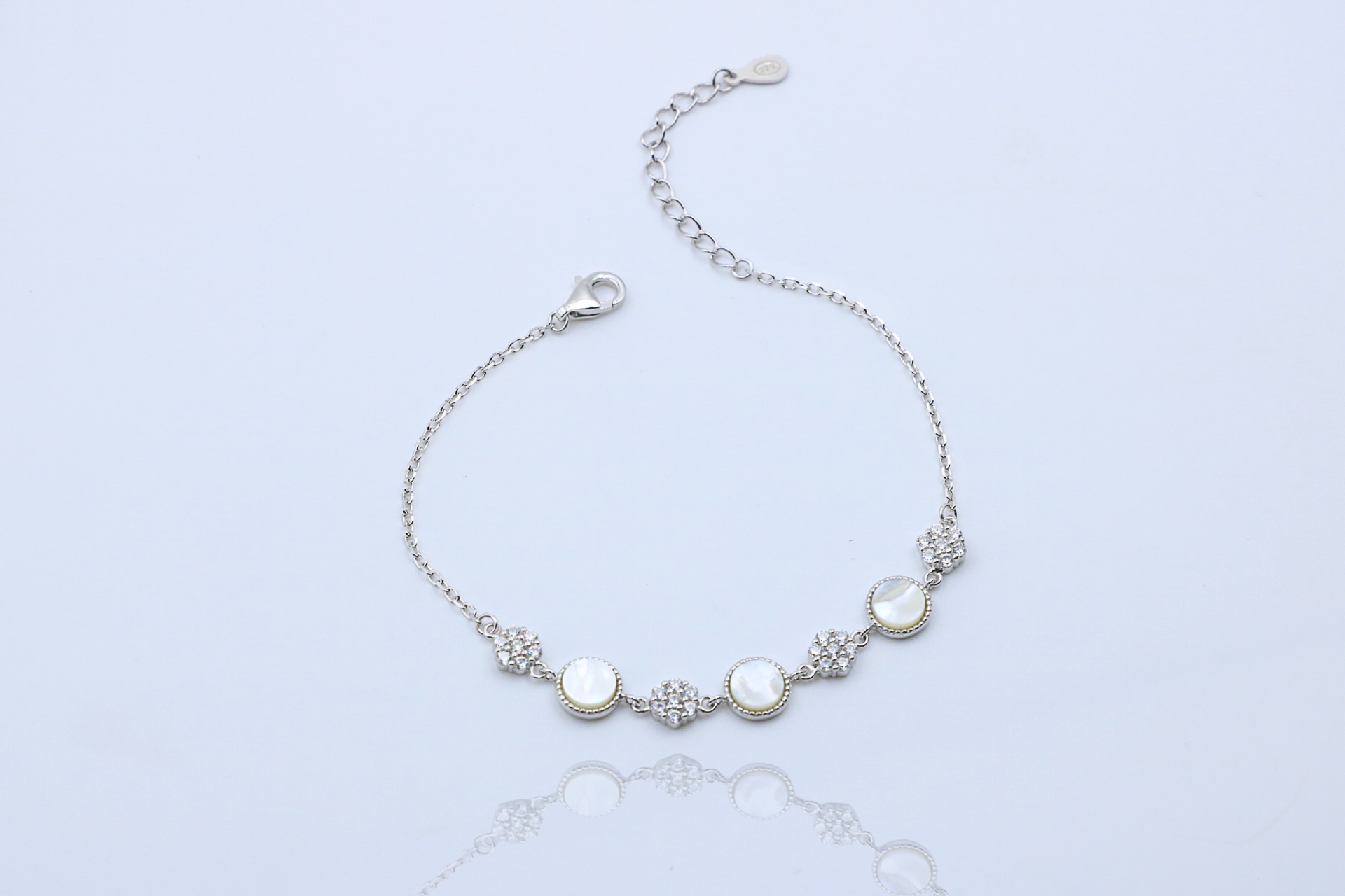 Moonlit Petal Bracelet