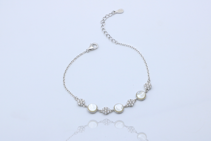 Moonlit Petal Bracelet