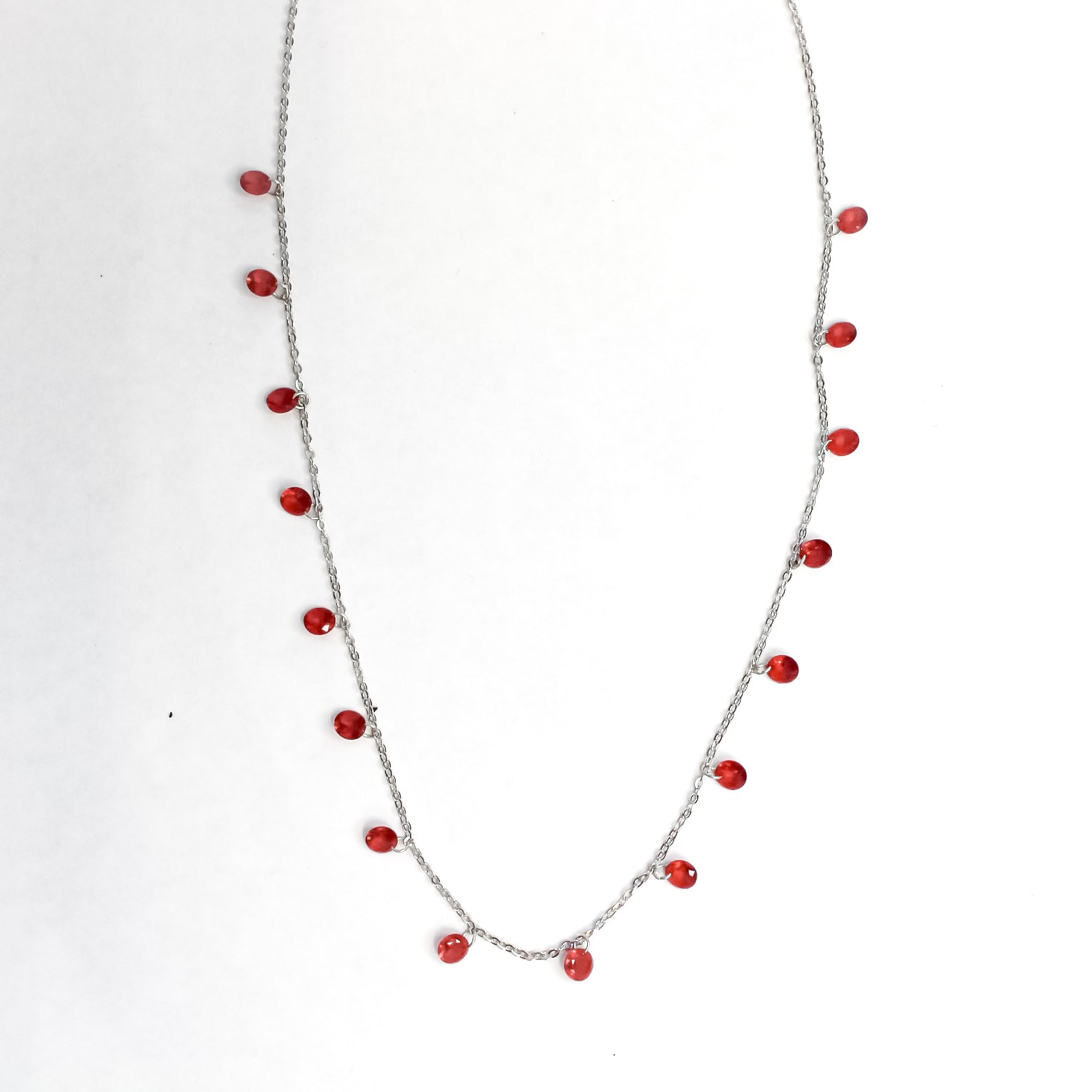 Red Raindrop Chain