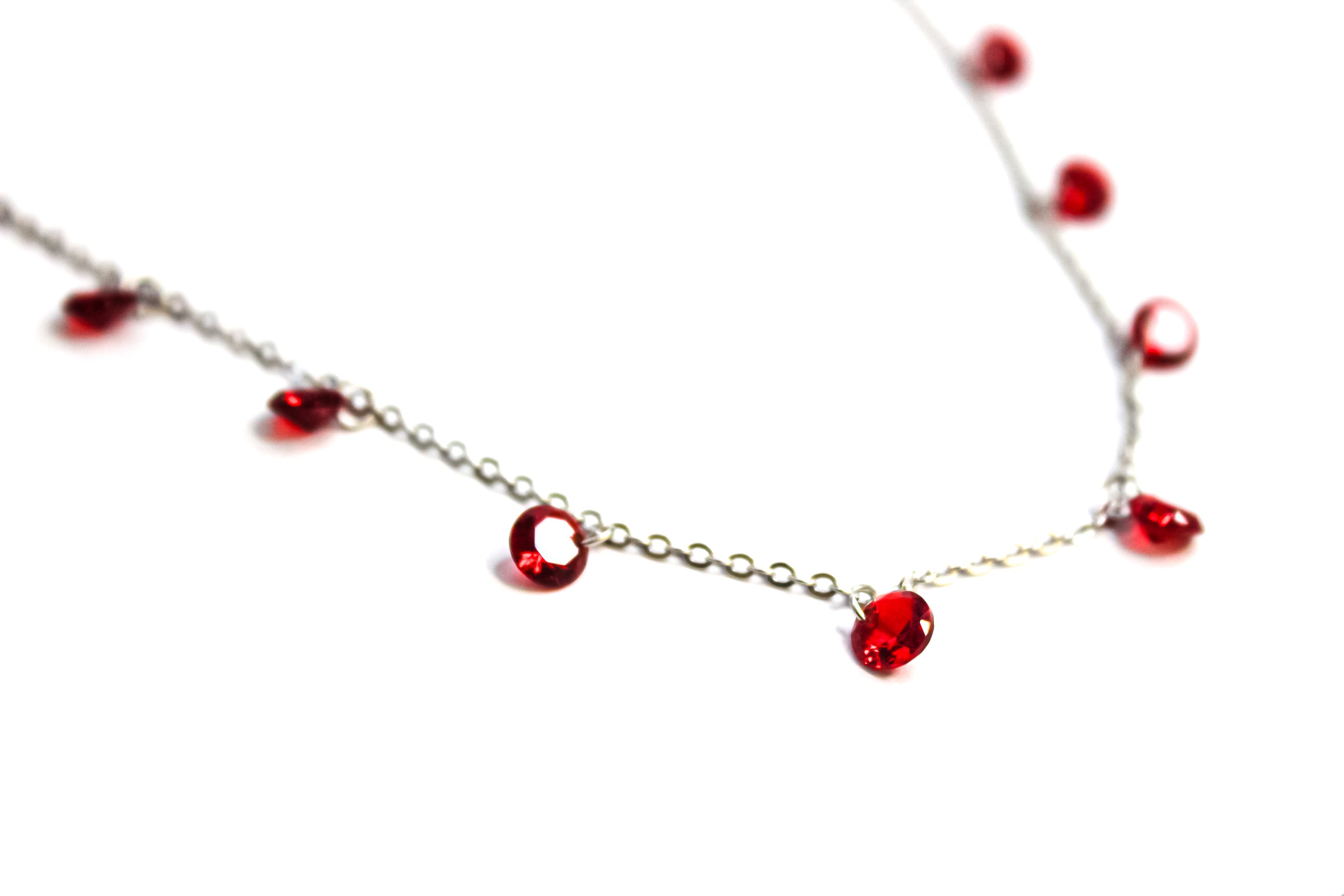 Red Raindrop Chain