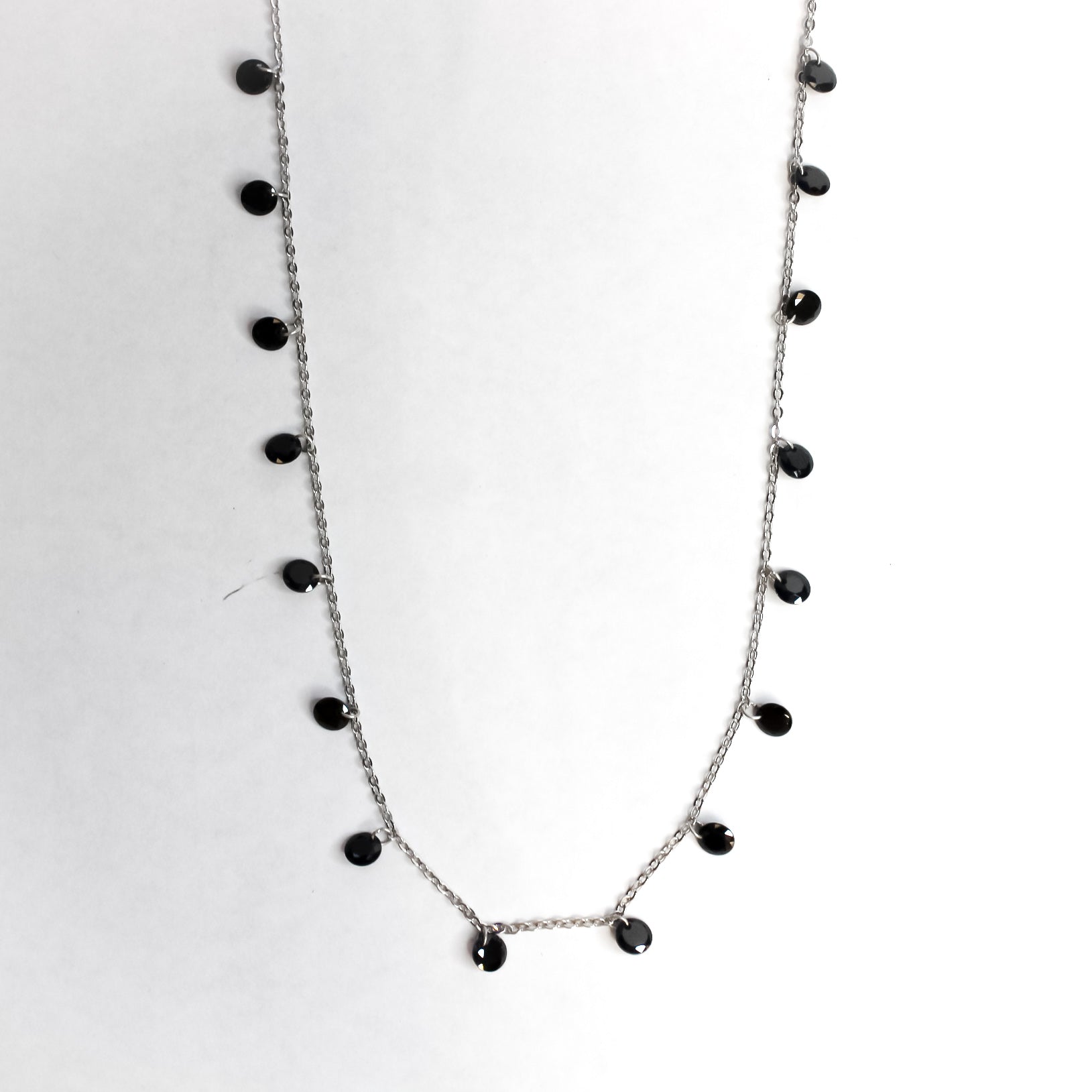 Black Raindrop Chain