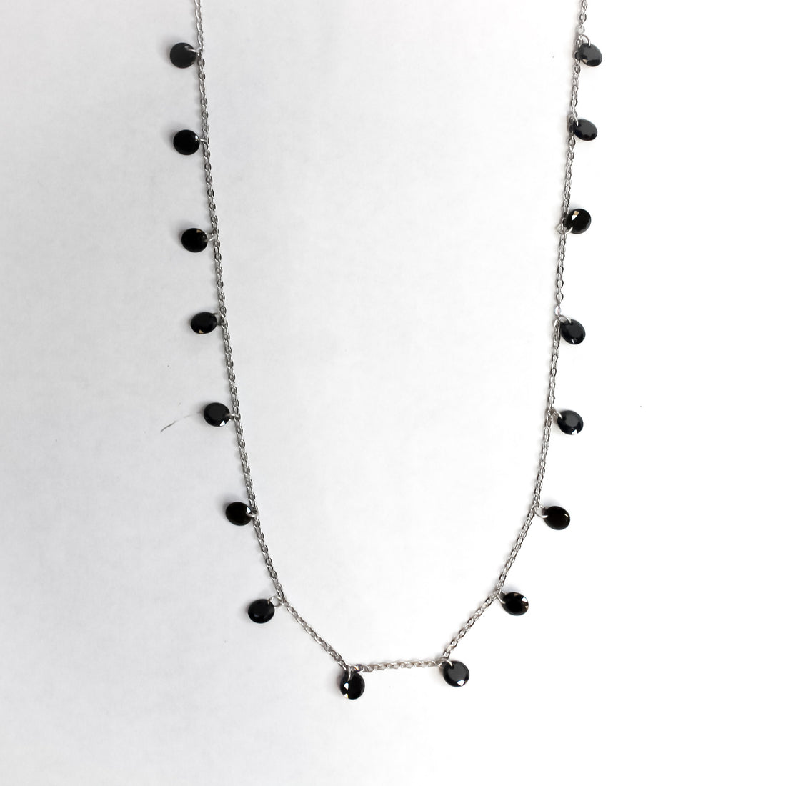 Black Raindrop Chain