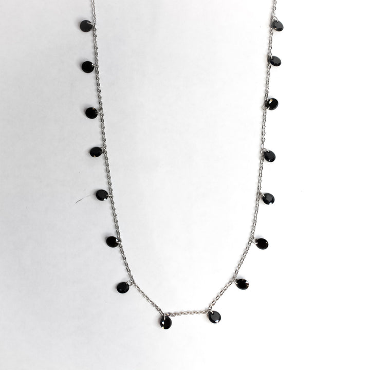 Black Raindrop Chain