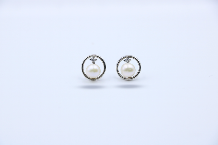 Celeste Pearl Studs
