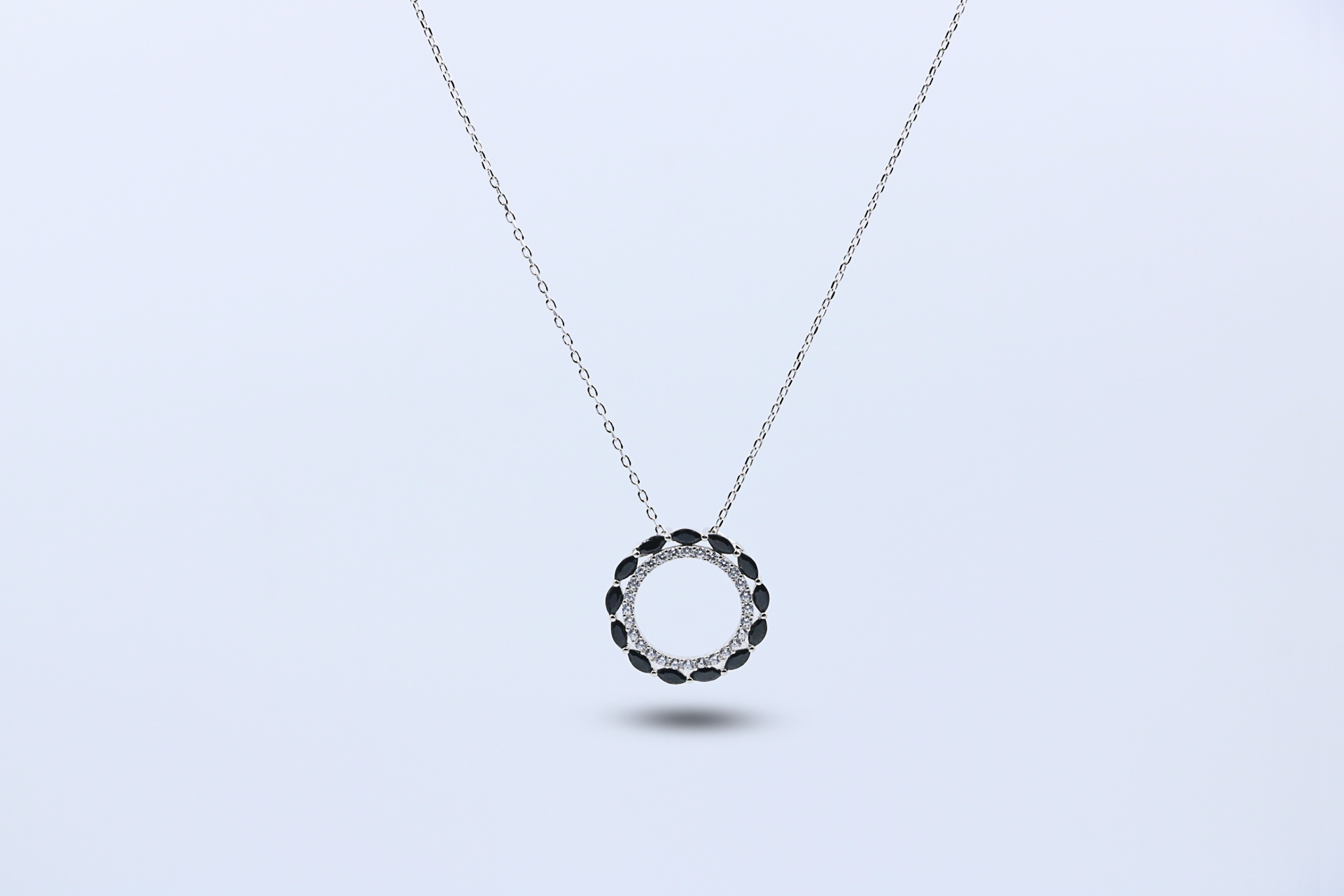 Noir Orbit Pendant