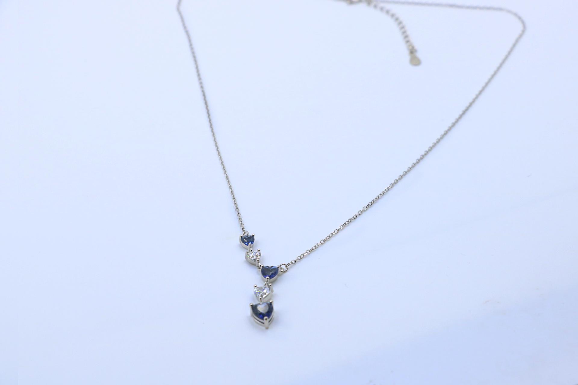 Midnight Hearts Cascade Chain