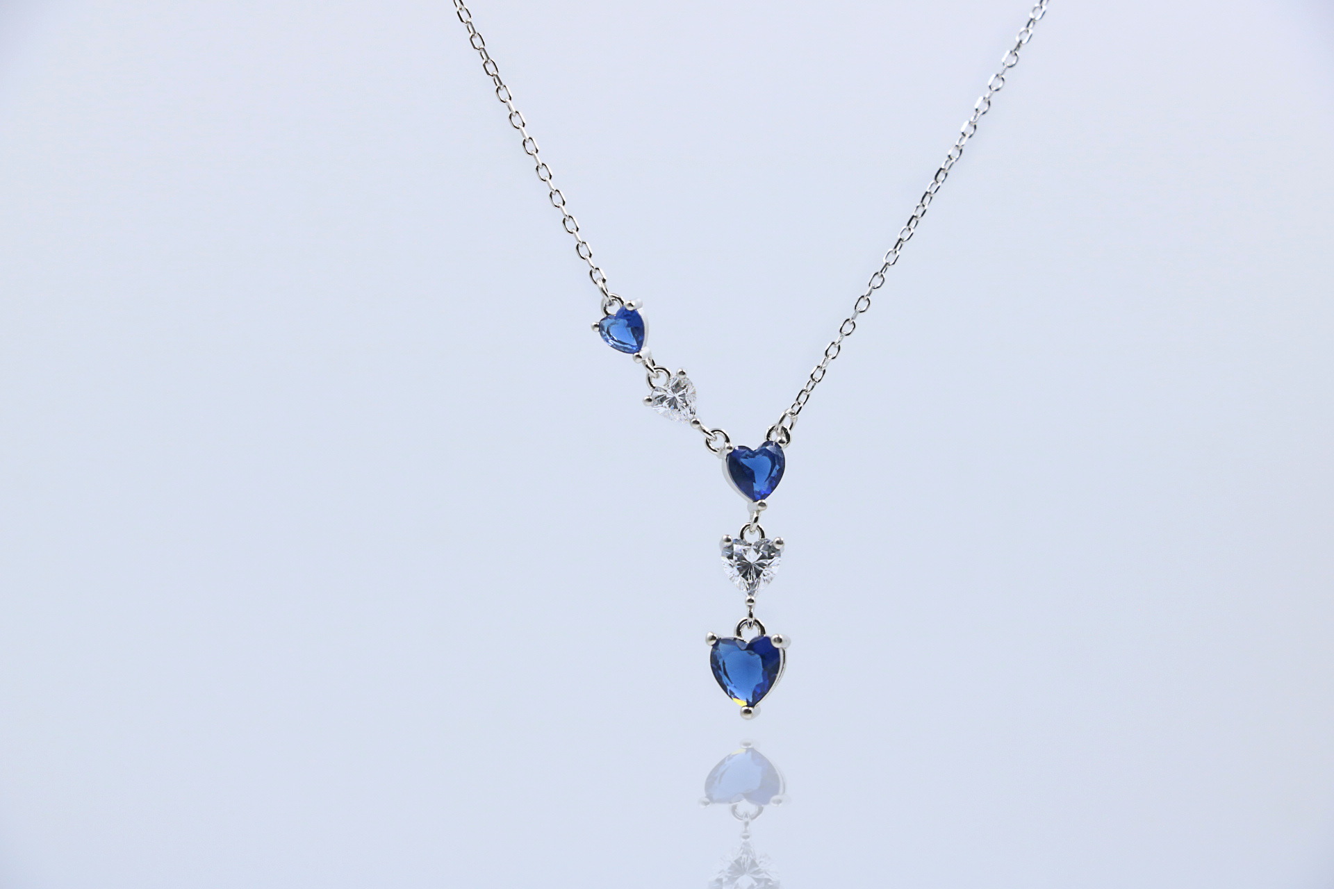 Midnight Hearts Cascade Chain