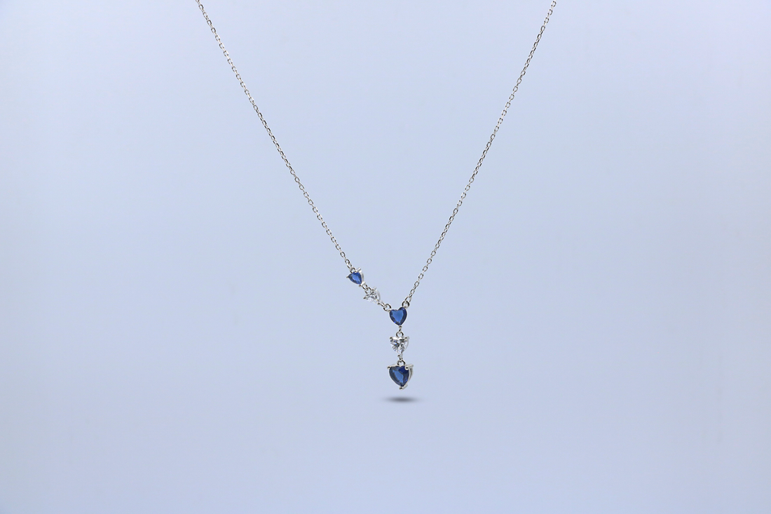 Midnight Hearts Cascade Chain