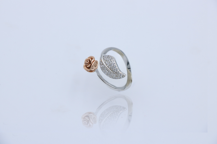 Bloom Whisper Silver Ring