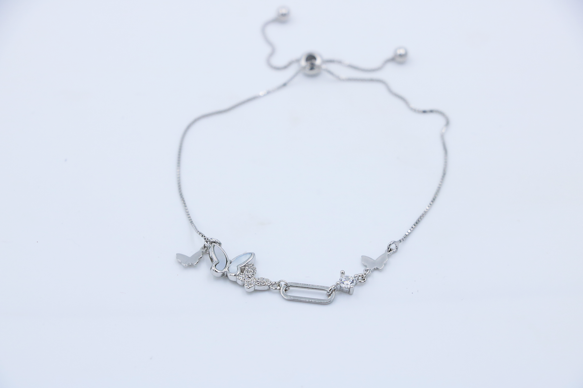 Whim Flutter Silver Bracelet