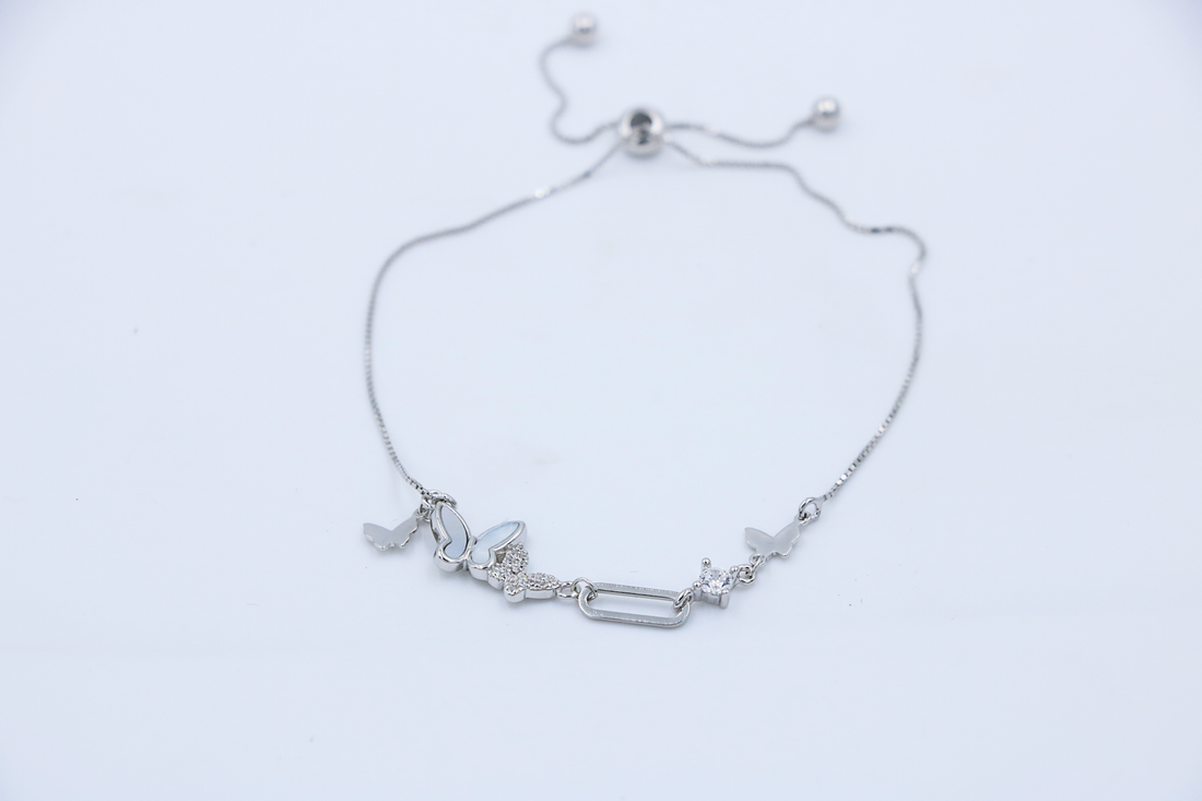 Whim Flutter Silver Bracelet