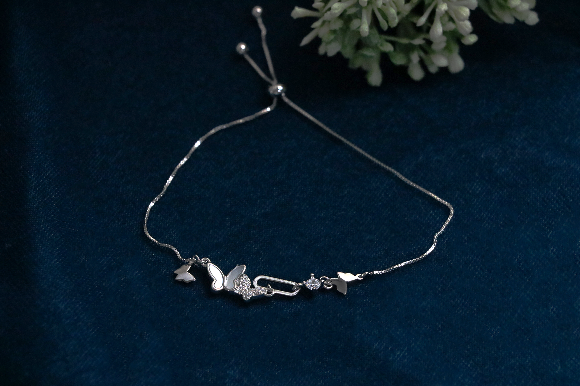 Whim Flutter Silver Bracelet