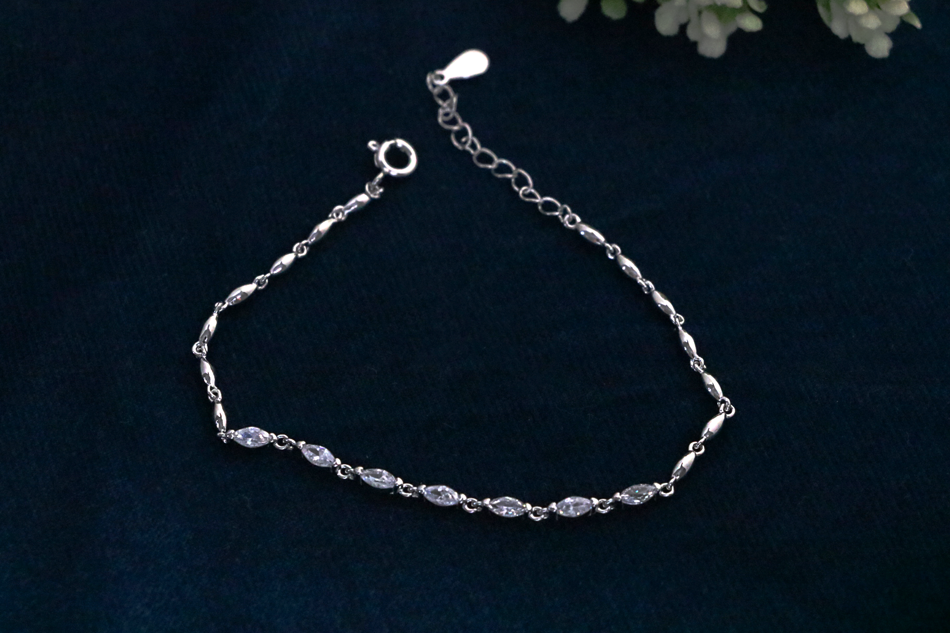 Lune Pulse Silver Bracelet