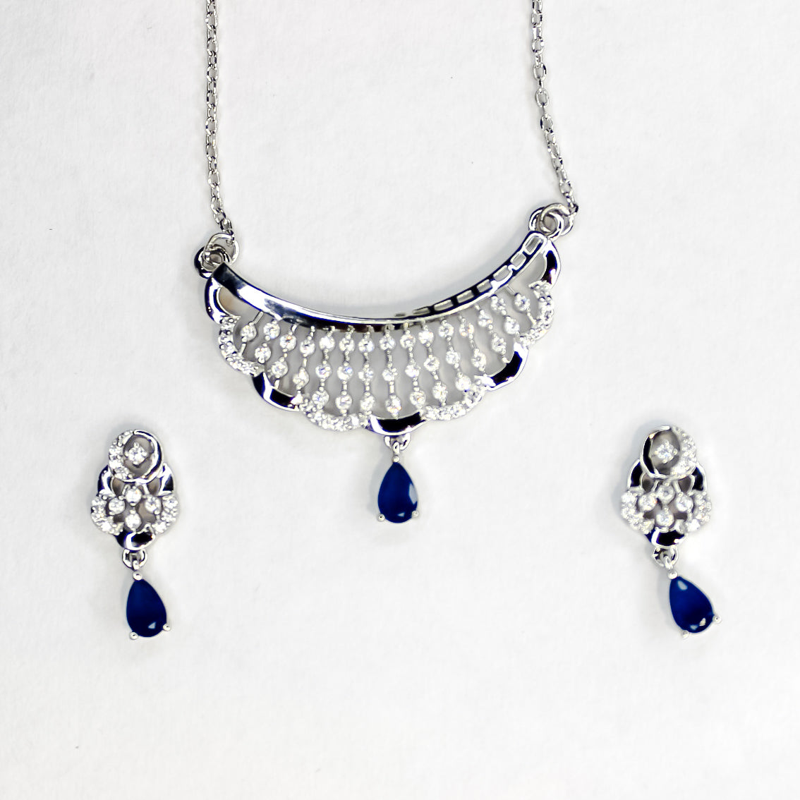 Celeste Drop Mangalsutra Set