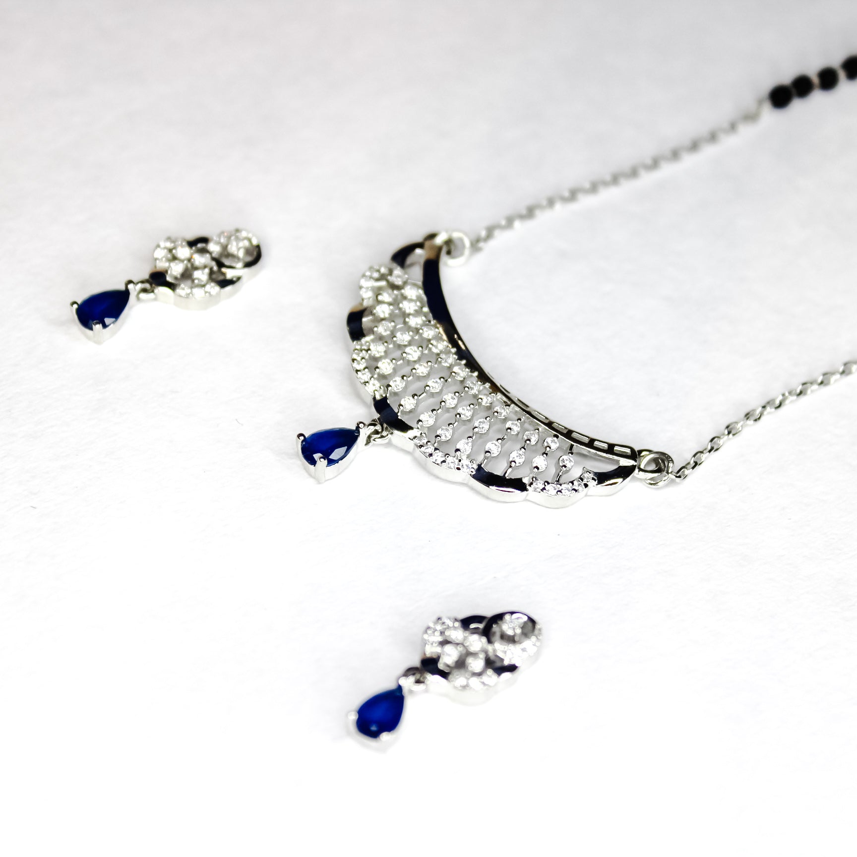 Celeste Drop Mangalsutra Set