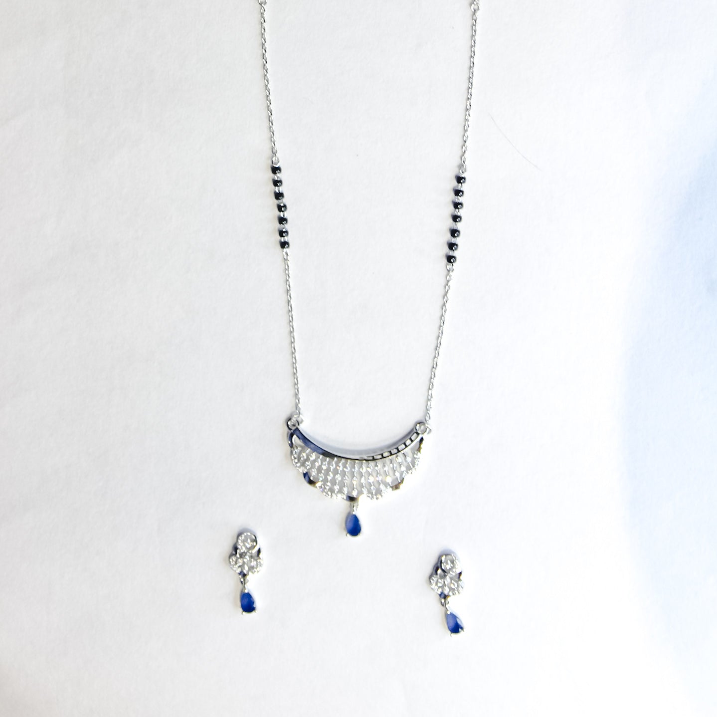 Celeste Drop Mangalsutra Set