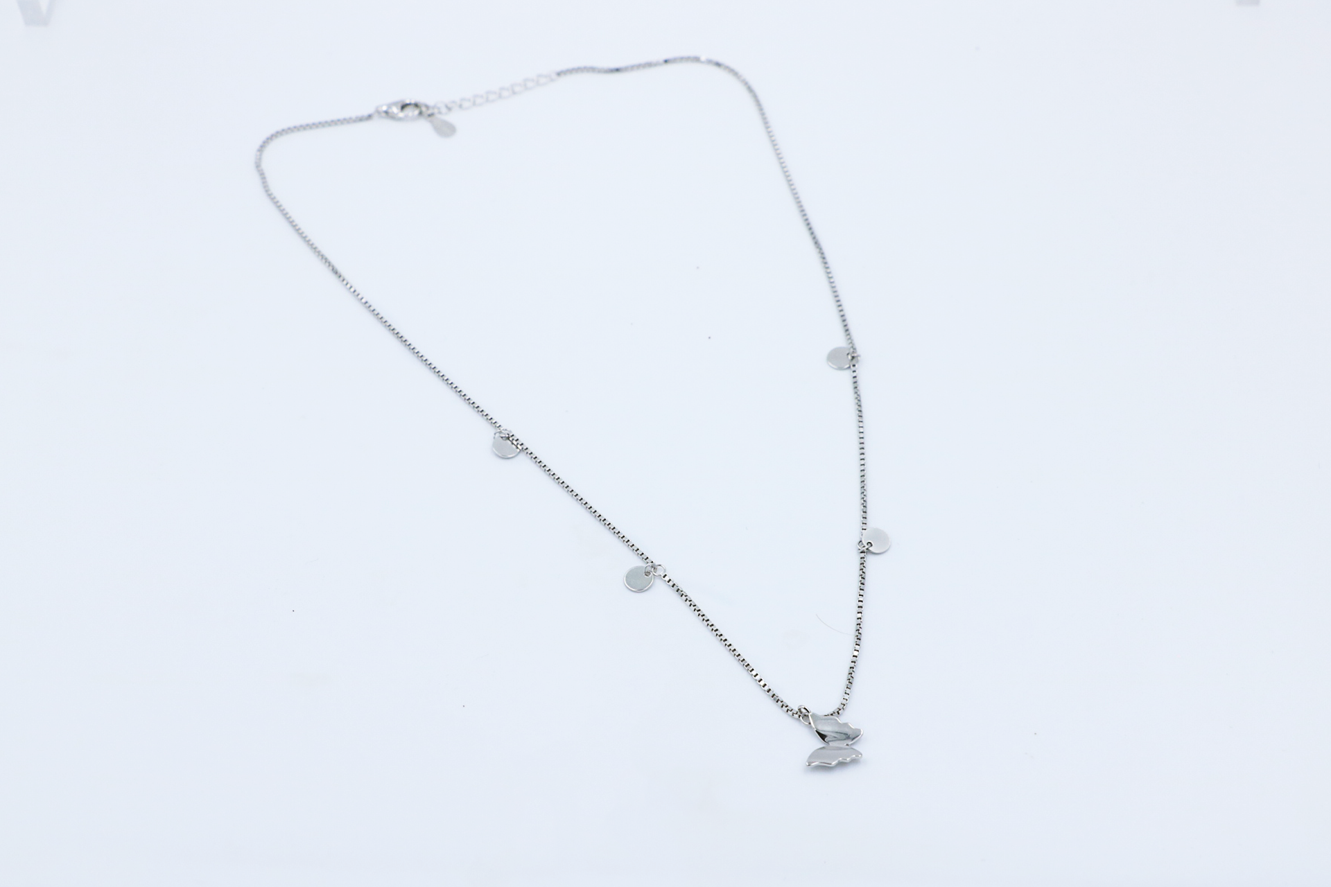 Flutter Charm Silver Chain
