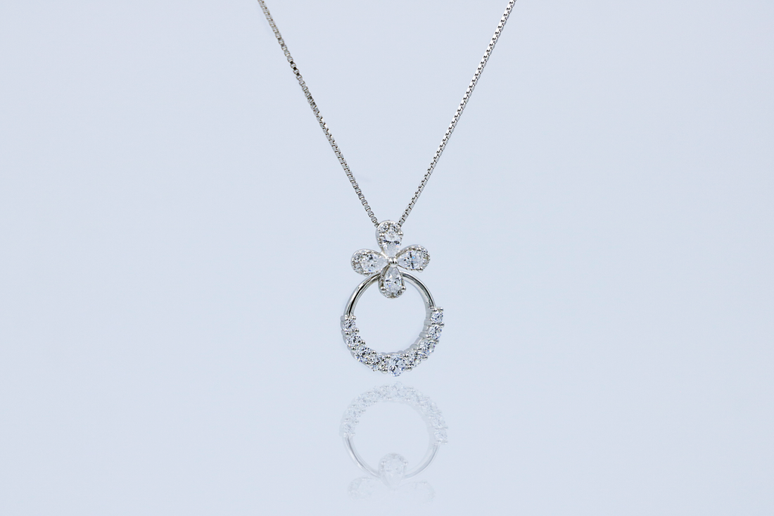 Flora Link Silver Chain