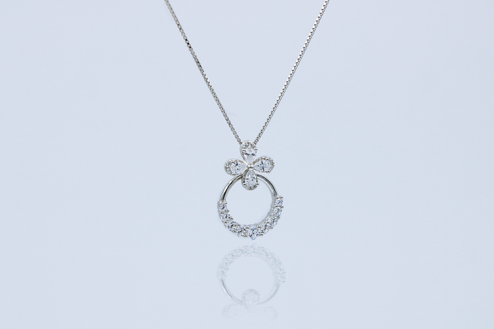 Flora Link Silver Chain