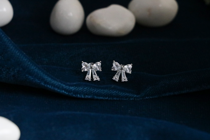 Luma Bow Studs
