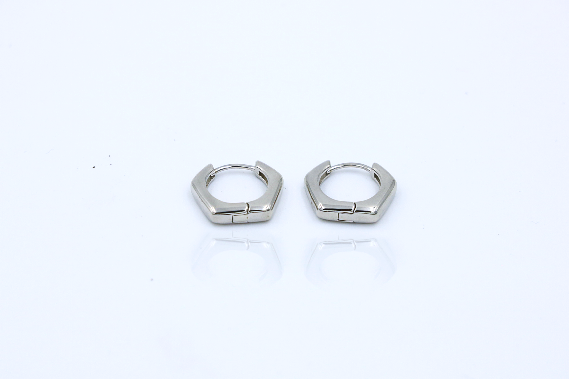Kira Hex Hoops