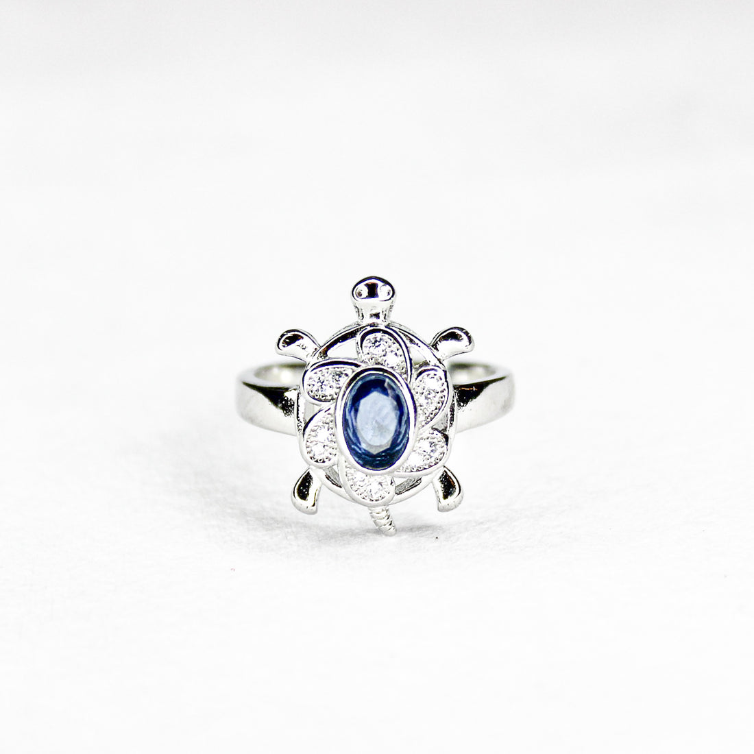 Azure Tortoise Ring