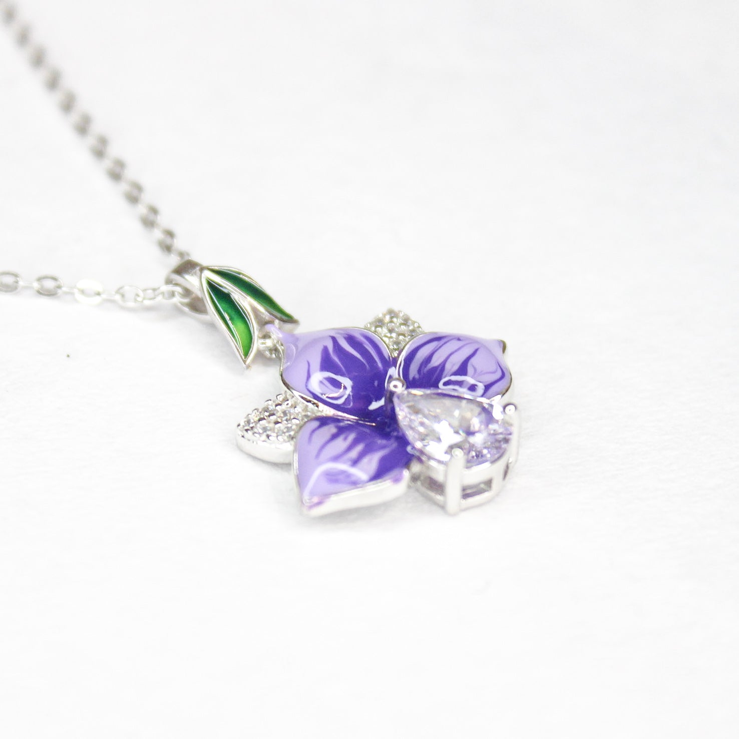 Violet Dew Pendant