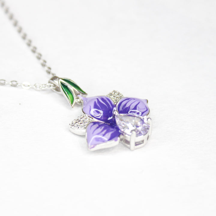 Violet Dew Pendant