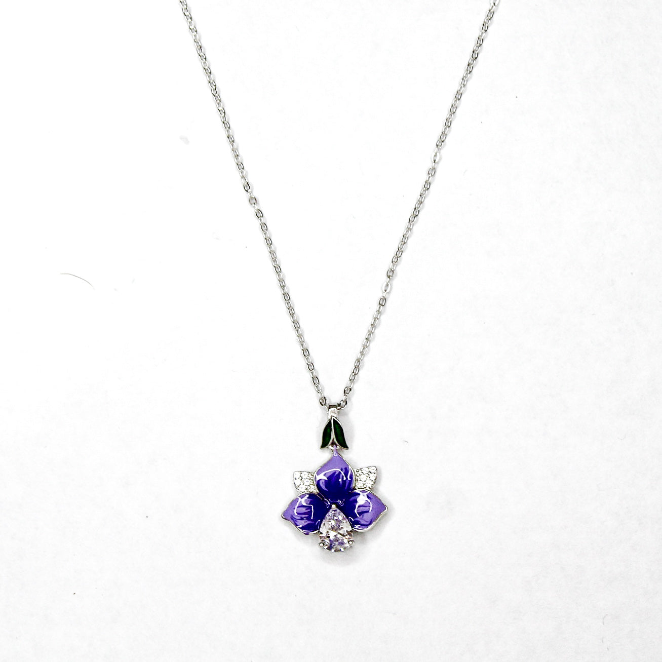 Violet Dew Pendant