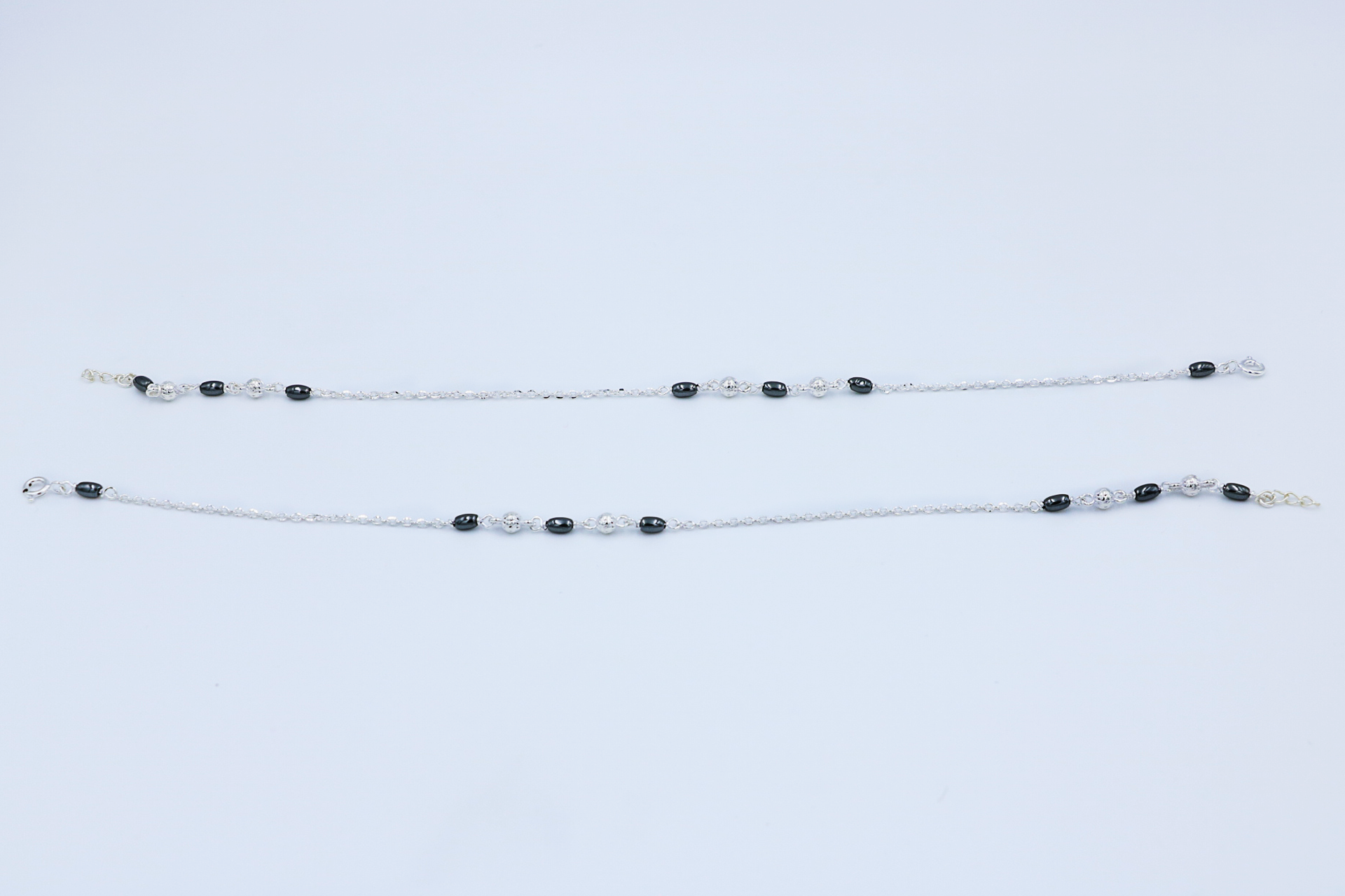Ebony Whisper Anklet