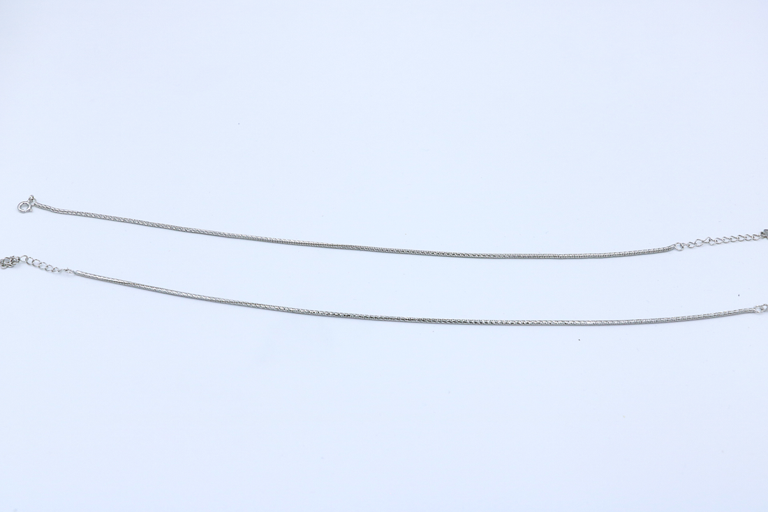 Silken Wave Anklet