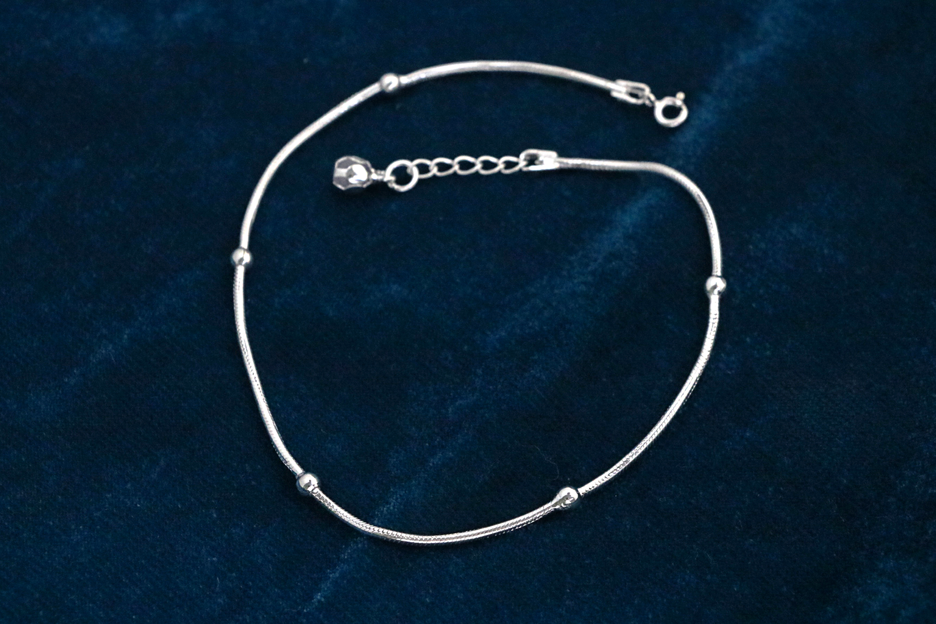 Pebble Strand Anklet