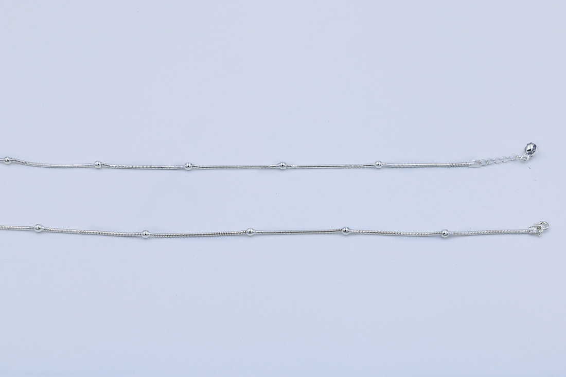 Pebble Strand Anklet