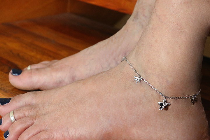 Breezy Flutter Anklet