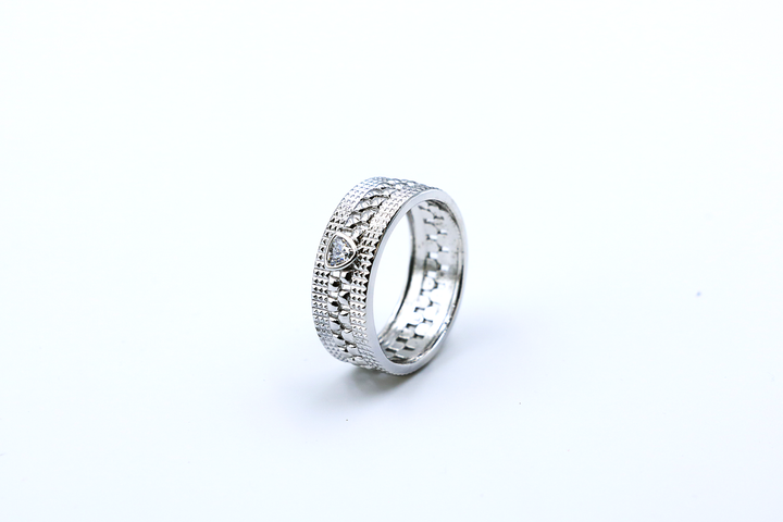 Brickline Crest Ring