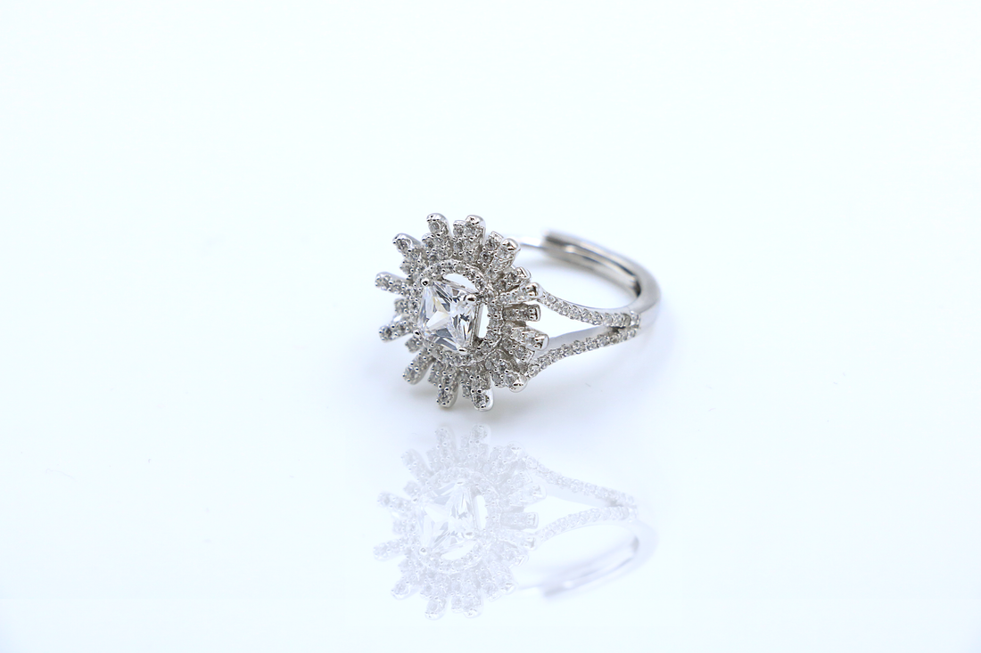 Starburst Adjustable Ring