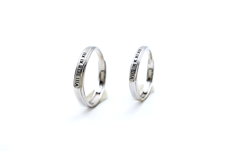 Roman Line Adjustable Rings