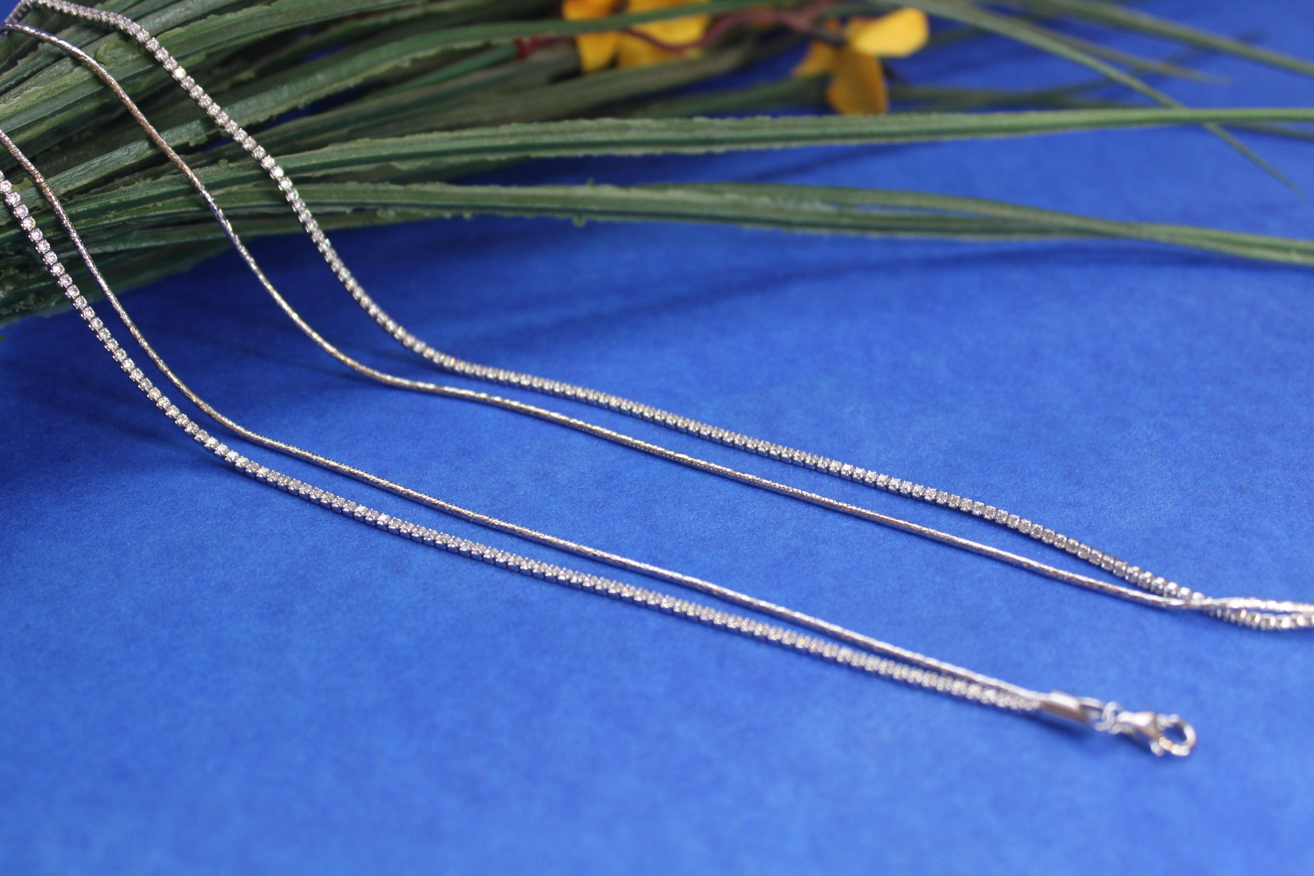 Starlit dual chain Anklet