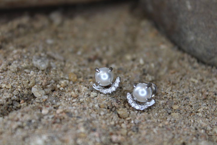 Pearl Dewdrops Studs