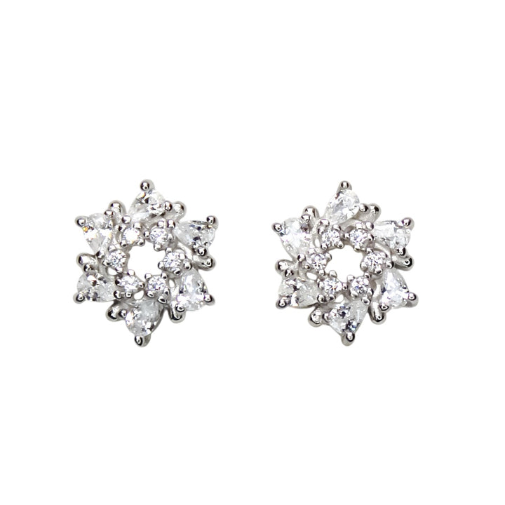 Frosted Star Studs