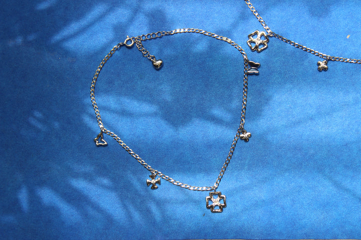Flora Charm Anklet